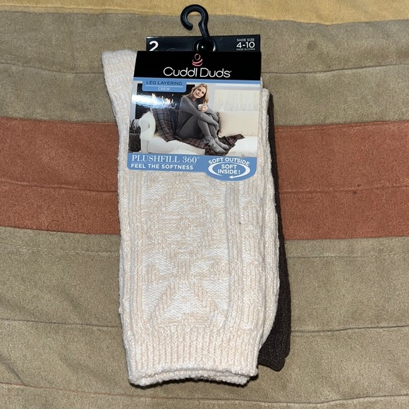 Cuddl Duds Accessories Cuddl Duds Leg Layering Socks 2 Pack Poshmark
